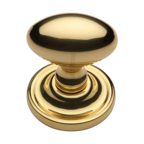 CHELSEA OVAL MORTICE DOOR KNOB ON CONCEALED ROSE